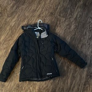 CLOUDVEIL ski jacket, black, size L